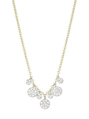 Meira T Yellow Gold Diamond Fashion Necklace
