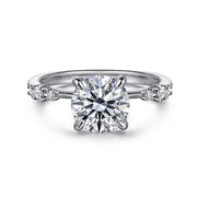 GABRIEL & CO "Starlight" Engagement Ring