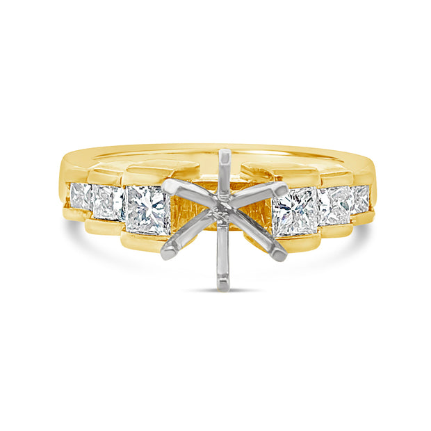 Yellow Gold Lady's Diamond Engagement Ring