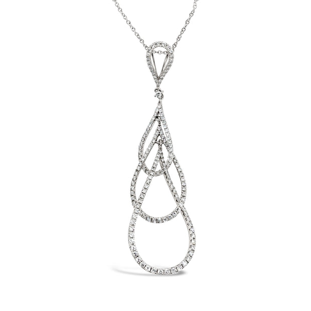 White Gold Diamond Fashion Necklace