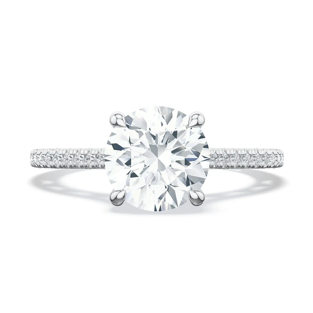 Tacori "Lunetta Crescent" Engagement Ring