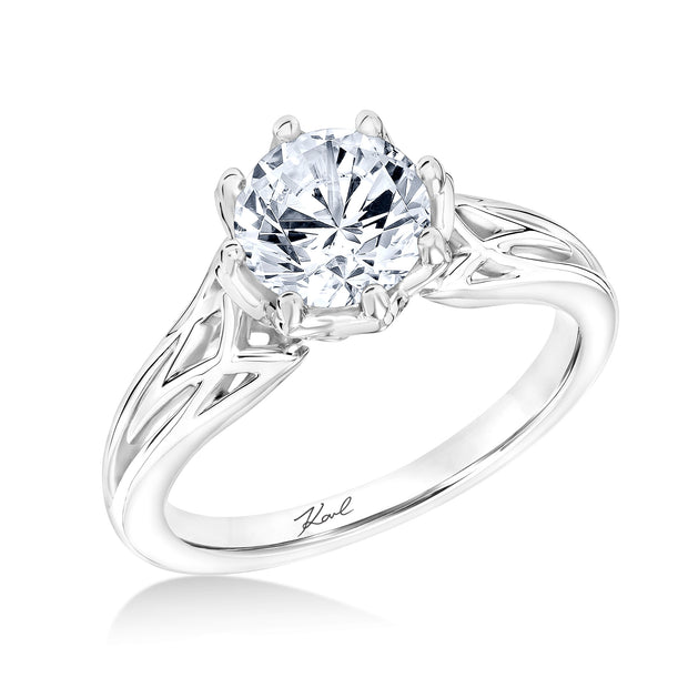 Karl Lagerfeld Solitaire Engagement Ring