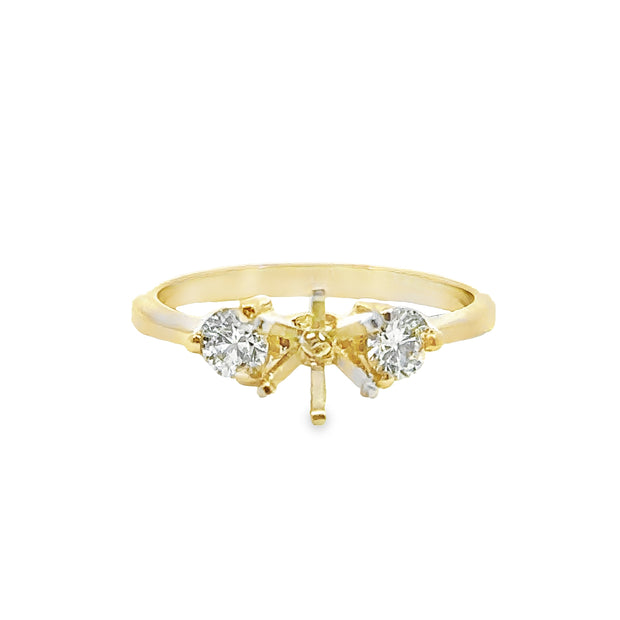 Forevermark Three Stone Diamond Engagement Ring
