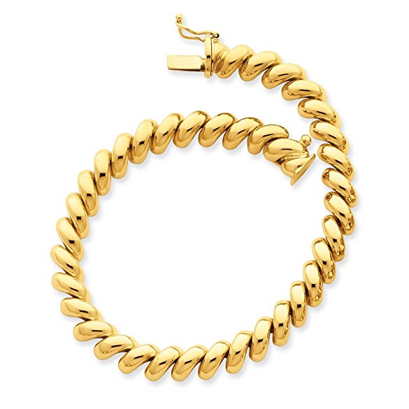 Yellow Gold San Marco Chain Bracelet