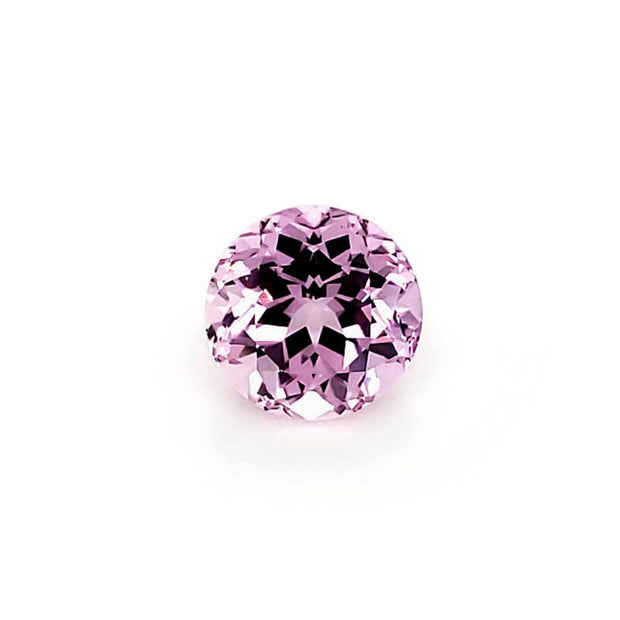 Chatham Lab Grown Loose Pink Champagne Round Brilliant Sapphire