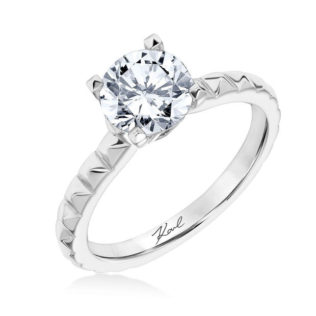 Karl Lagerfeld Solitaire Engagement Ring