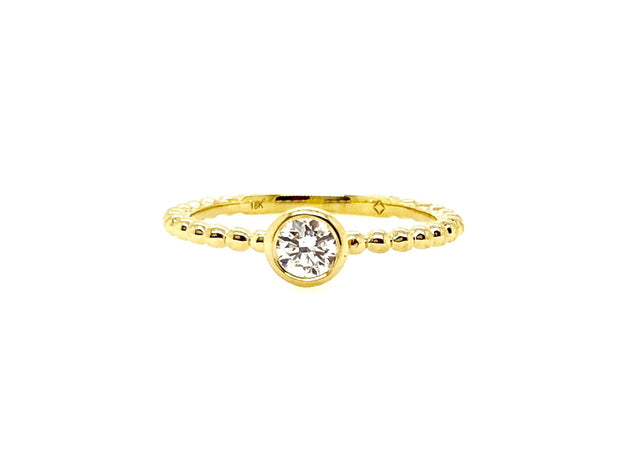Forevermark Yellow Gold "Tribute" Diamond Fashion Ring