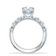 Tacori "Sculpted Crescent" Engagement Ring