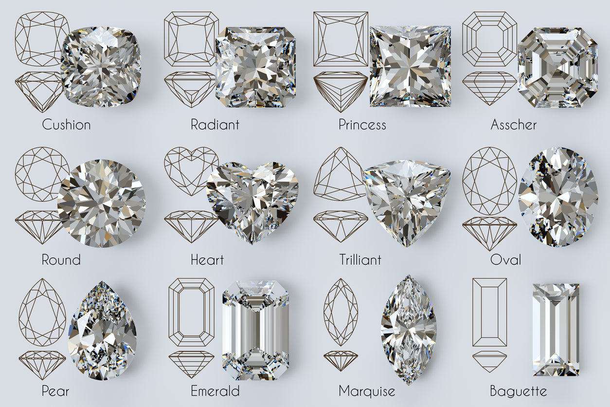 Diamond Shapes Guide: Which One Suits You?