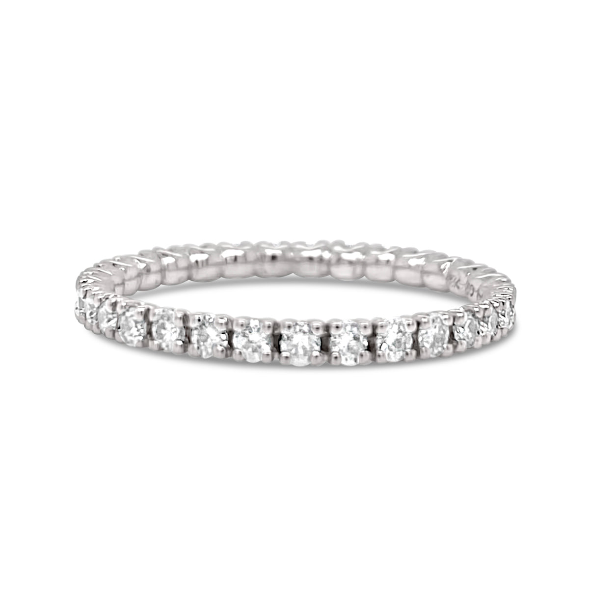 White Gold Diamond Eternity Band