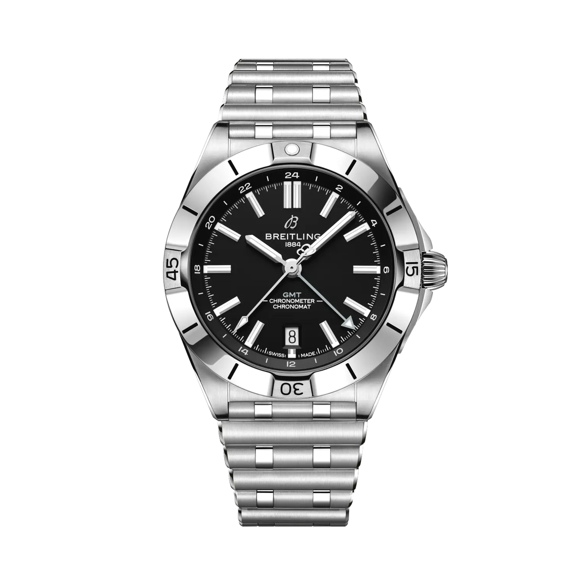 BREITLING - Chronomat GMT 40 - NFL Las Vegas Raiders Edition