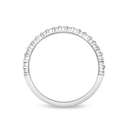 Memoire "Petite Prong" Diamond Wedding Band