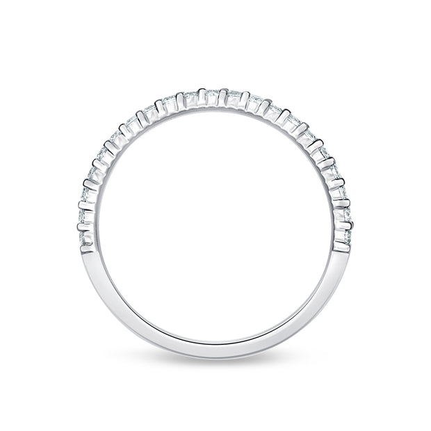 Memoire "Petite Prong" Diamond Wedding Band