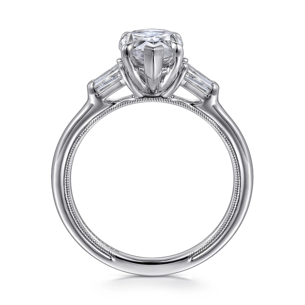 GABRIEL & CO "Classic" Engagement Ring