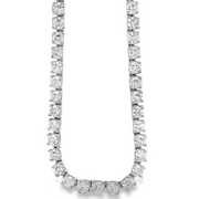 Forevermark 21.46 Cttw. White Gold Diamond Tennis Necklace