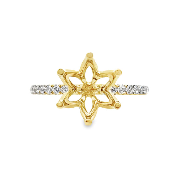Yellow Gold Diamond Engagement Ring