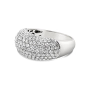 White Gold Diamond Fashion Ring