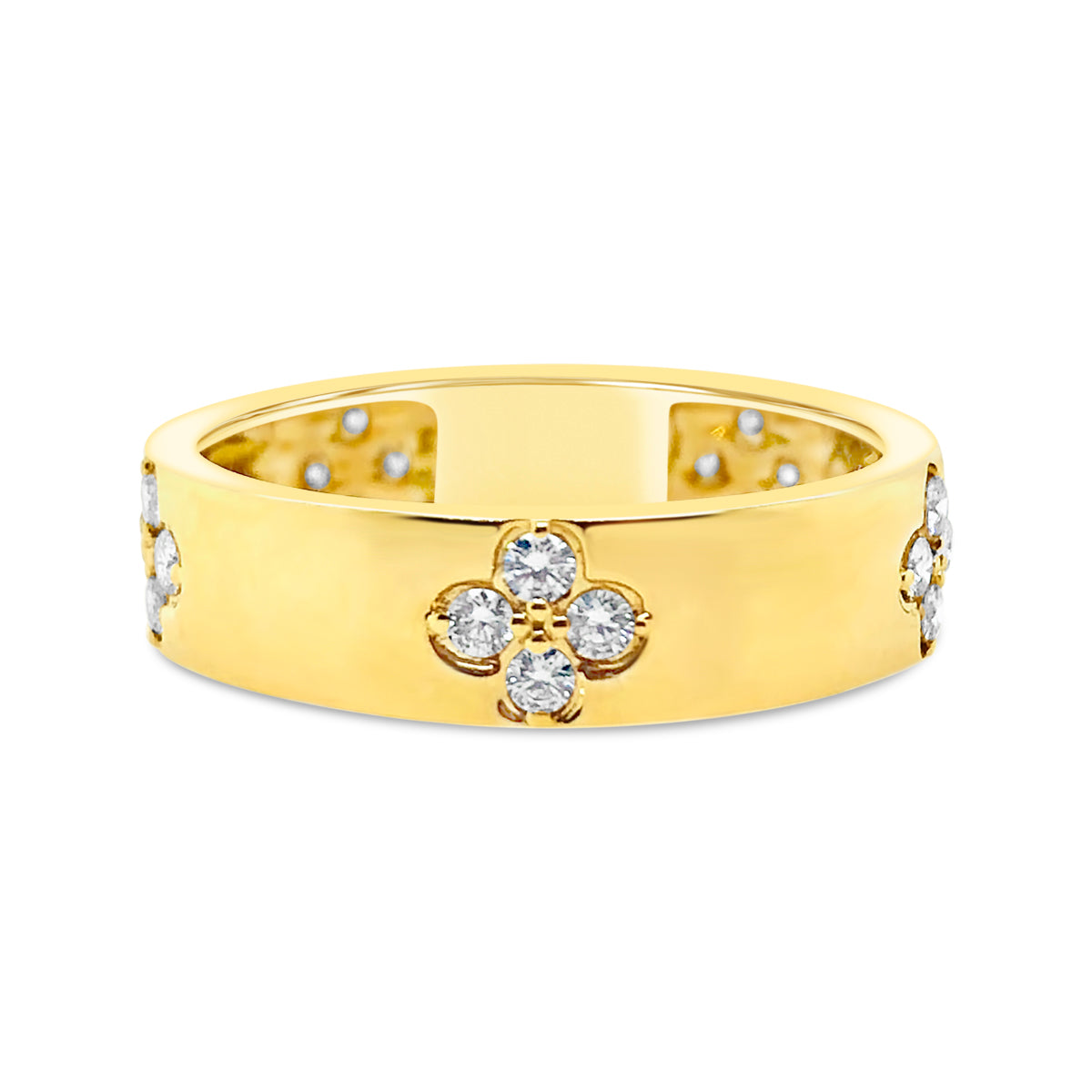 Yellow Gold Diamond Fashion Band