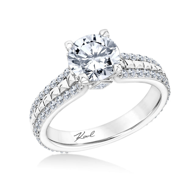 Karl Lagerfeld Diamond Engagement Ring