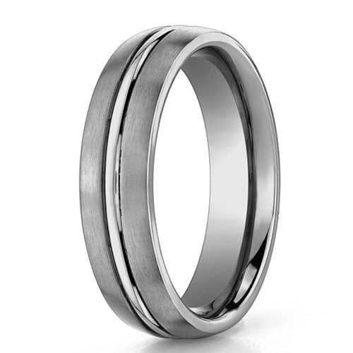 Benchmark Titanium Men's Wedding Band