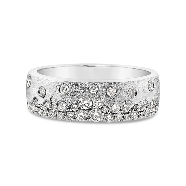 White Gold Diamond Fashion Band