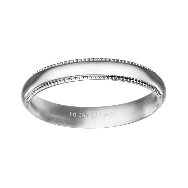 Furrer Jacot Palladium Men's Wedding Band