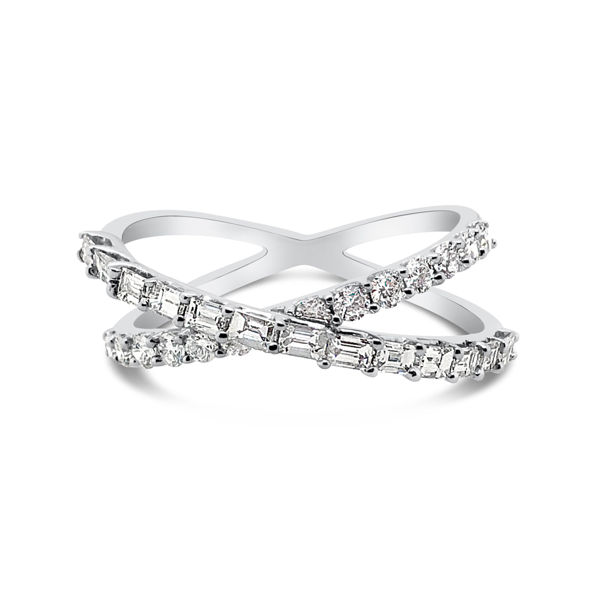 White Gold Diamond Fashion Ring