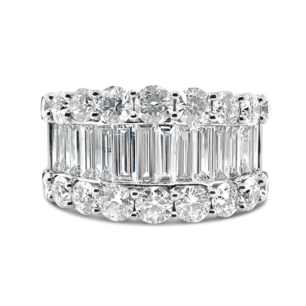 White Gold Diamond Fashion Ring