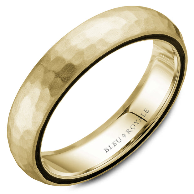 Bleu Royale "Distinct" Men's Wedding Band