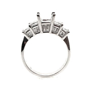 White Gold Diamond Engagement Ring