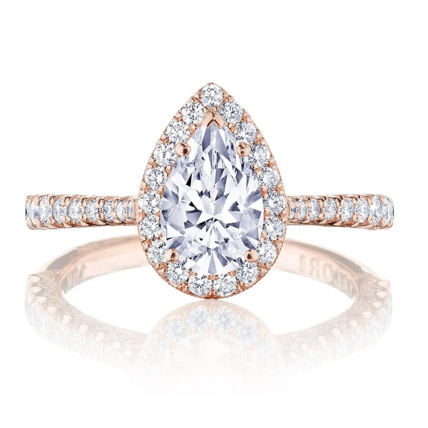 Tacori "Petite Crescent" Engagement Ring