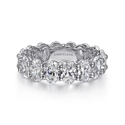 GABRIEL & CO "Contemporary" Eternity Band