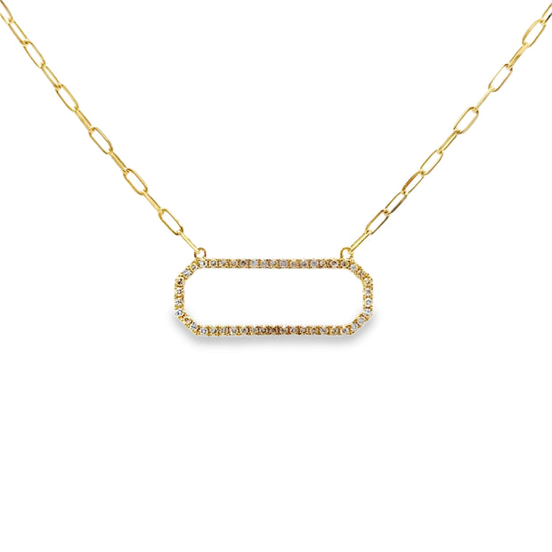 Yellow Gold Diamond Fashion Necklace