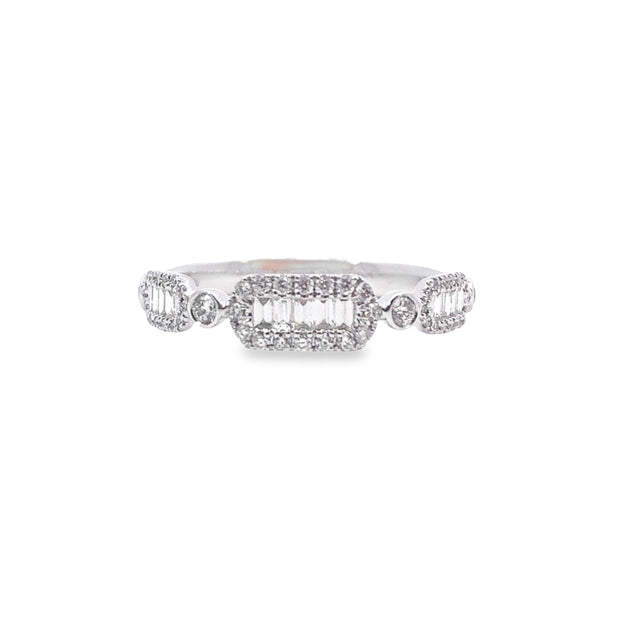 White Gold Diamond Wedding Band