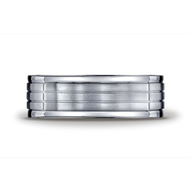 Benchmark Titanium Men's Wedding Band