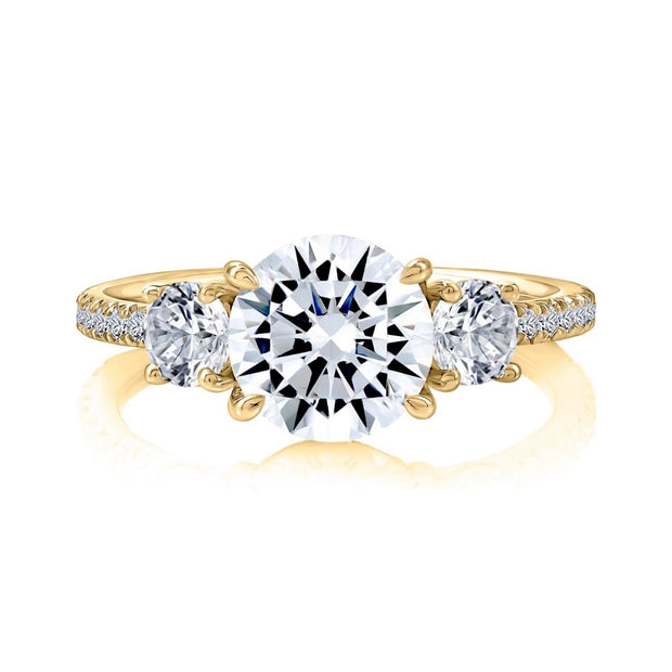 A. JAFFE Diamond Engagement Ring