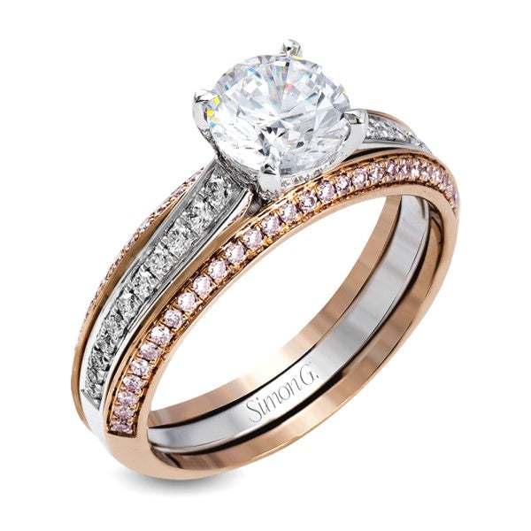 Simon G. Diamond Wedding Set