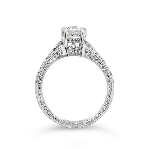 Michael Beaudry Diamond Engagement Ring