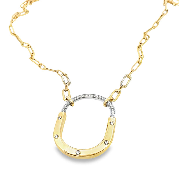 Yellow Gold Diamond Fashion Necklace