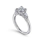 GABRIEL & CO "Classic" Engagement Ring