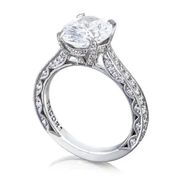 Tacori "Classic Crescent RoyalT" Engagement Ring