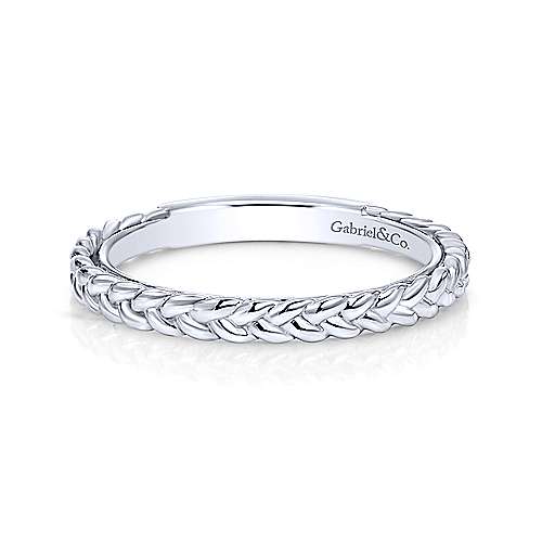 GABRIEL & CO "Stackable" Wedding Band