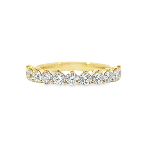 A JAFFE Diamond Wedding Band
