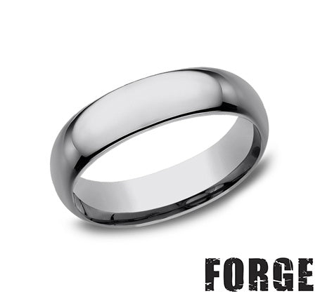 Benchmark Tungsten Men's Wedding Band