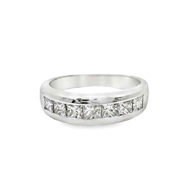 White Gold Diamond Wedding Band