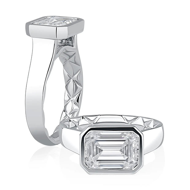 A. JAFFE Engagement Ring