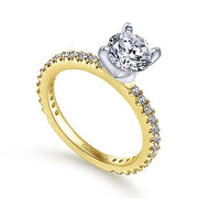 GABRIEL & CO "Classic" Engagement Ring