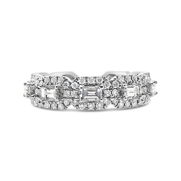 White Gold Diamond Fashion Band