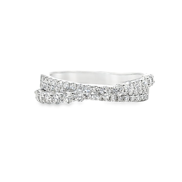 White Gold Diamond Fashion Ring