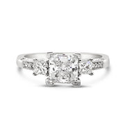 Michael Beaudry Three Stone Engagement Ring